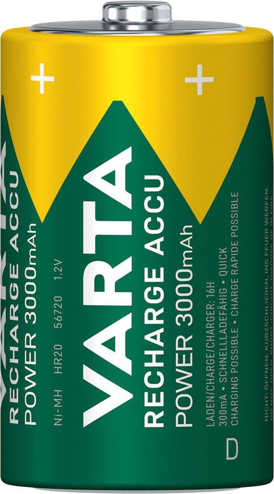 Varta - 4008496550777 - Batteries R20 rech VARTA-0