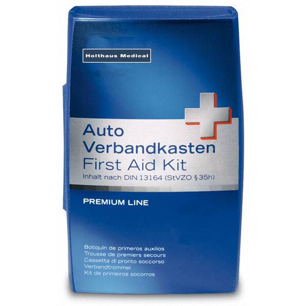 Holthaus Medical kit di pronto soccorso Premium DIN 13164-0