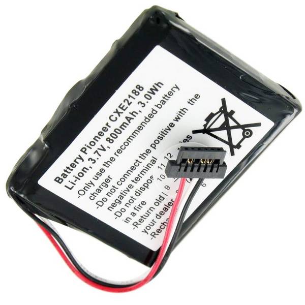 Batteria adatta per Pioneer CXE2188, AVIC-F320BT, batteria 338937010176