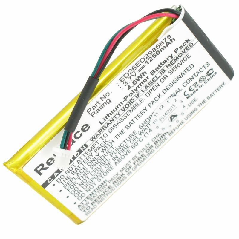 Batteria adatta per Garmin Nuvi 285, Nuvi 285W, Nuvi 285WT, Nuvi 3590LMT-1