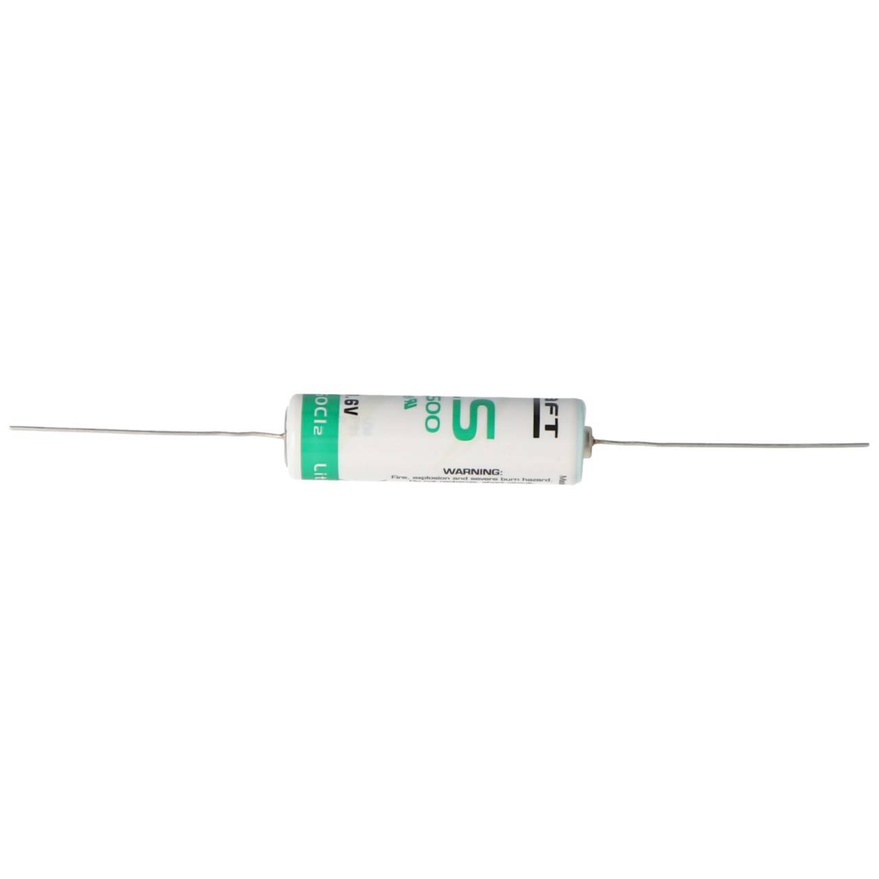 Batteria al litio SAFT LS14500CNA con connessione a filo assiale-4