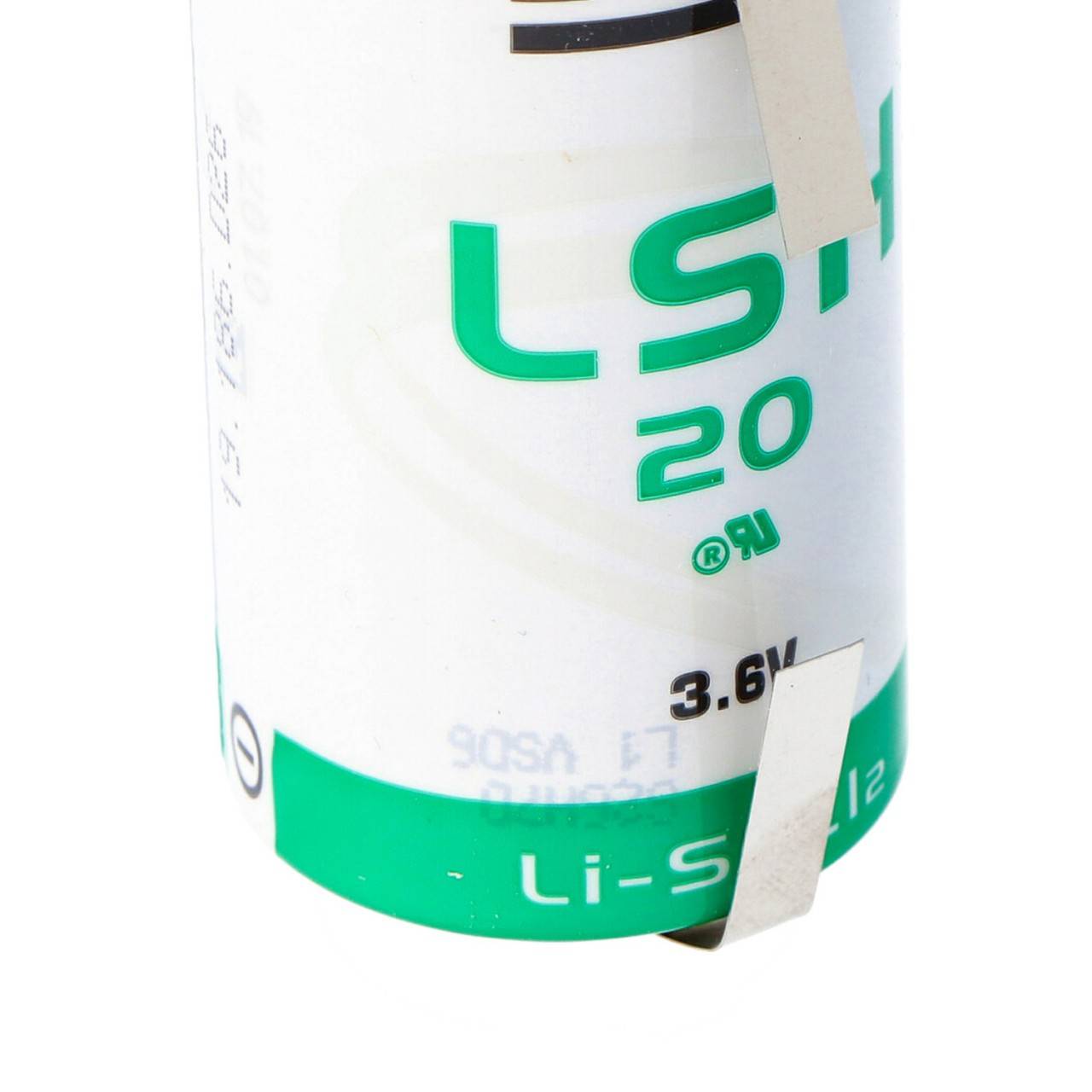 SAFT LSH 20 batteria al litio 3,6 V primaria LSH20 con capicorda a saldare a U-2