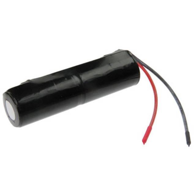 Batteria per illuminazione di emergenza L1x2 Saft VNT C con cavo 10cm con filo aperto 2.4V, 2500mAh-0