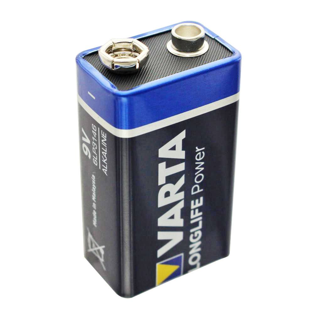 Varta Longlife Power (ex High Energy) 9V E-Block 4922 confezione da 20 batterie in lamina-0