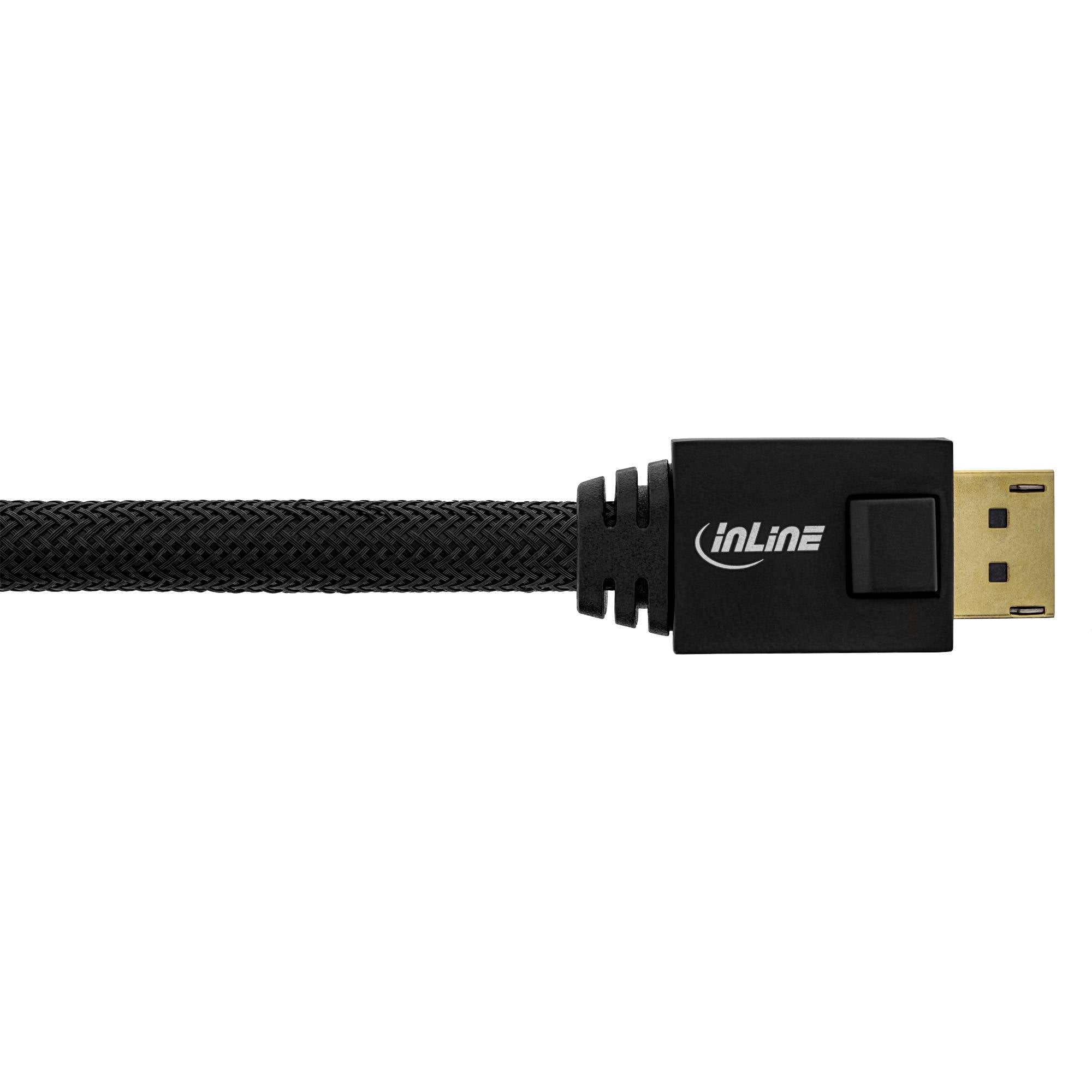 InLine DisplayPort Aktiv-Kabel - 4K2K - schwarz - vergoldete Kontakte - 15m-1