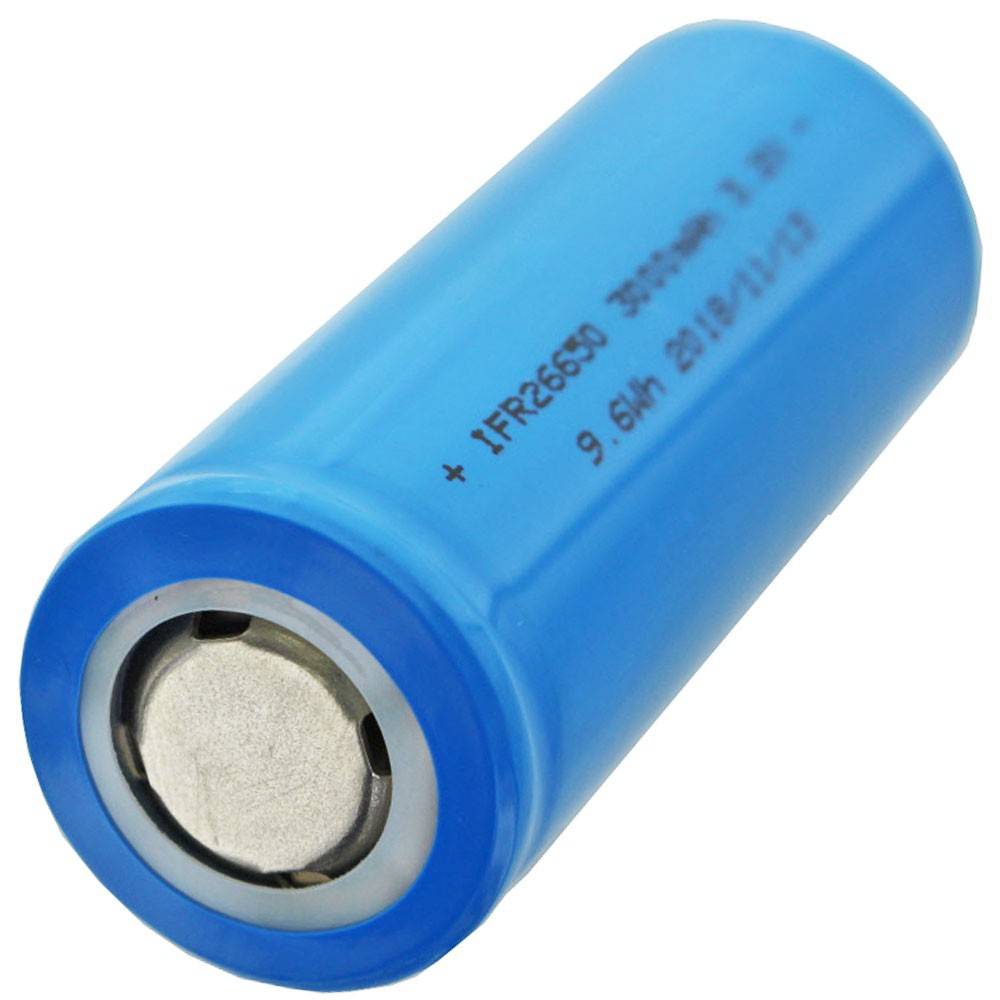 IFR26650 3.2V 3000mAh LiFePO4 batteria al litio ferro fosfato 26.1x66mm Notare le dimensioni-1