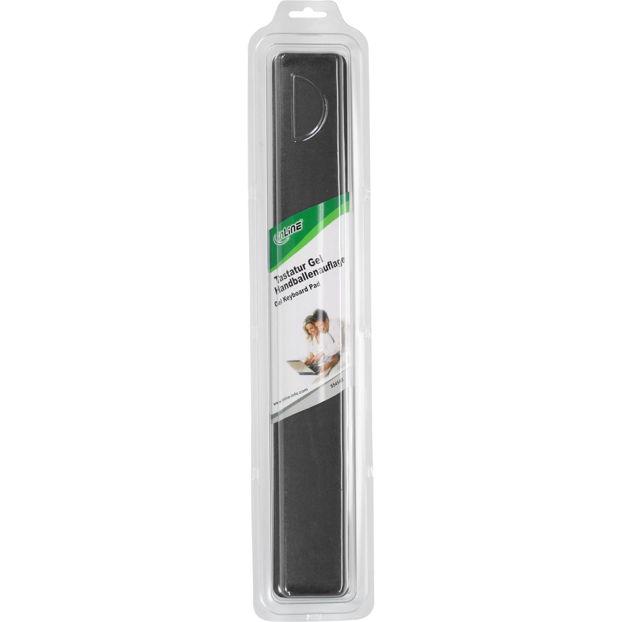 InLine 55454S Gel - PU-Kunststoff Schwarz Handgelenkstütze (55454S)-3