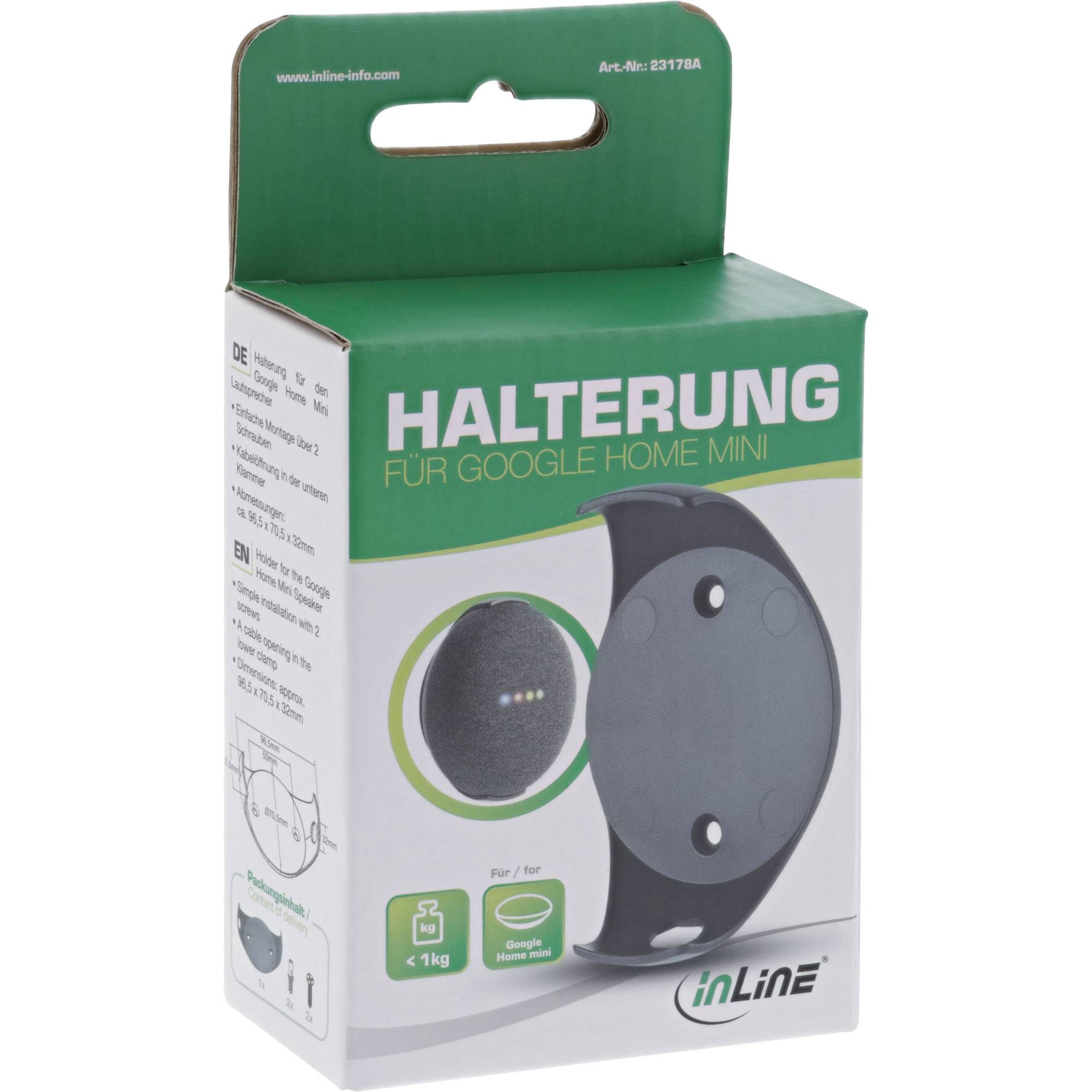 InLine Halterung für Google Home Mini-3