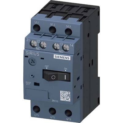 Siemens 3RV1011-0GA15 Interruttore 1 pz.  Regolazione (corrente): 0.45 - 0.63 A Tens.comm.max: 690 V/AC (L x A x P) 45 x