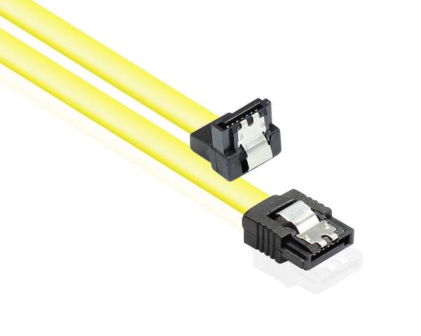 Alcasa 5047-AW05Y cavo SATA 0,5 m Giallo