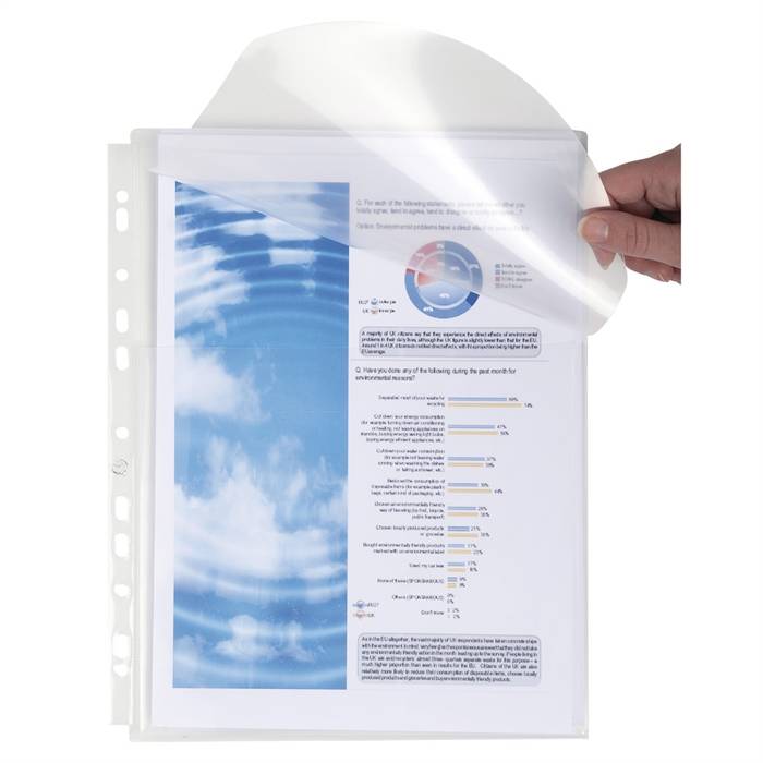 Exacompta 5503E foglio di protezione 210 x 297 mm (A4) Polipropilene (PP) 10 pz-1