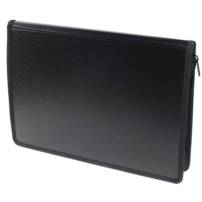Conferenziere con calcolatrice Exawallet - PPL - 26,5x34 cm - nero - Exacompta-1