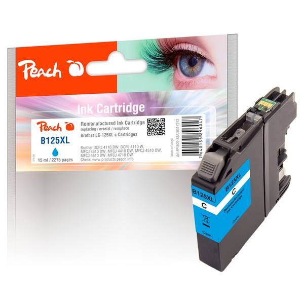 Peach PI500-88 Ciano Brother MFC-J4510DW MFC-J6520DW MFC-J6720DW MFC-J6920 MFC-J6920DW 1 pezzo(i) Stampa PI500-88