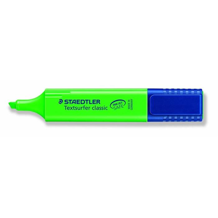 Evidenziatore Textsurfer Classic Staedtler - 1-5 mm - 364-5 (Verde Conf. 10)-0