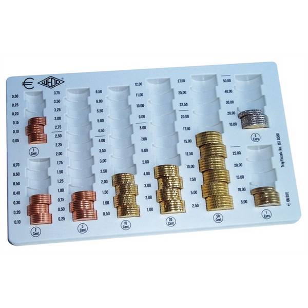WEDO ECO I - Zählbrett - Hellgrau - für P/N: 150 658000