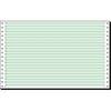 Sigel DIN-Computer paper - Perforiertes Papier, einfach - grüne Linien - 203,2 x 330 mm - 60 g/m2 - 2000 Blatt (08336)