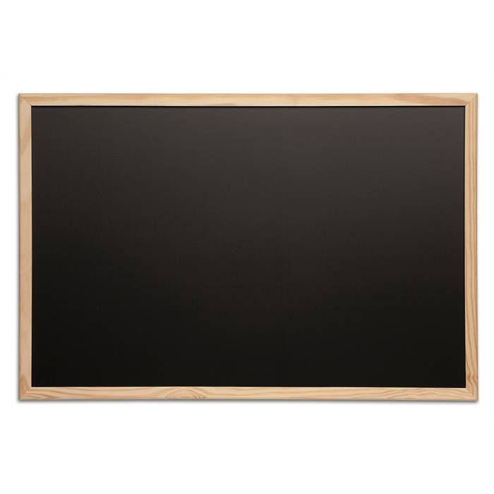MAUL Kreidetafel mit Holzrahmen (B)900 x (H)600 mm beschrift- und trocken abwischbar, Hartfaserplatte - 1 Stück (25261 7-0