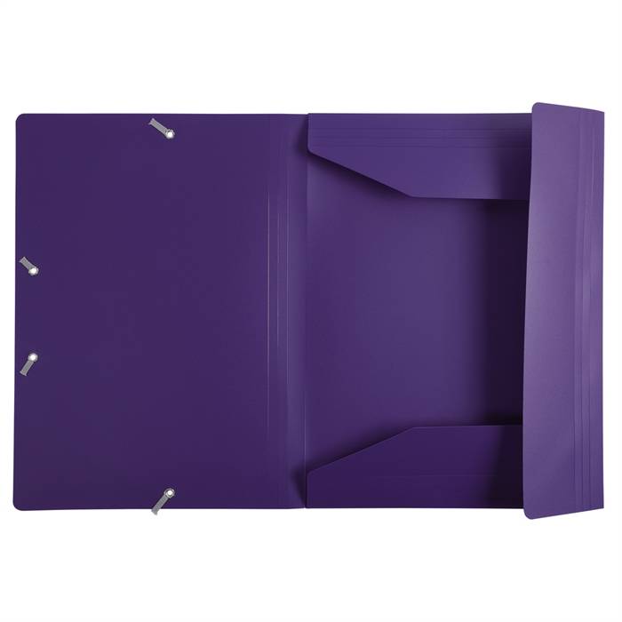 CARTELLA PPL CON ELASTICO 24x32CM VIOLA EXACOMPTA (Conf.30)-1
