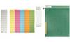 Leitz 19010055 etichetta non adesiva Verde