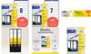 Avery File Folder Labels - Aktenetiketten - weiß - 192 x 38 mm 100 Etikett(en) (25 Bogen x 7) (L4760-25)