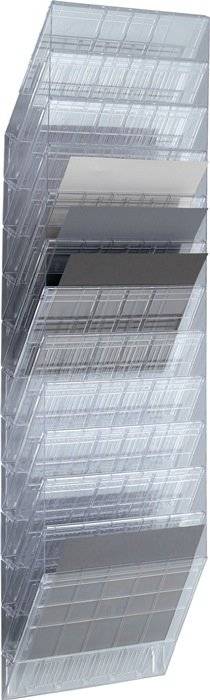 Immagine premio per DURABLE Prospektspender FLEXIBOXX 12 A4 quer 1 SET 1709781400