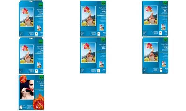 Carta fotografica SIGEL Inkjet Everyday DIN A4 lucida 170 g/mÃ‚Â²-3