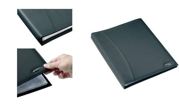 Rexel SOFT TOUCH SMOOTH DB 36 BLK - Schwarz - Polypropylene (PP) - A4 - China (2101189)-0