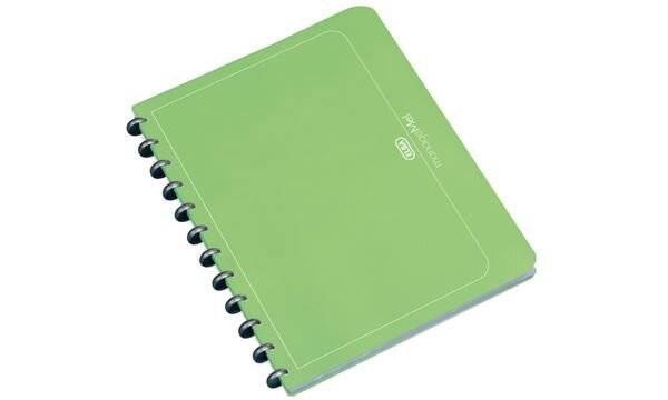 ELBA Ringmappe manageMe! vario-zipp, DIN A4, grasgrün Ringdurchmesser: 21 mm, Ringfarbe: silber-metallisch (61421 GGN)