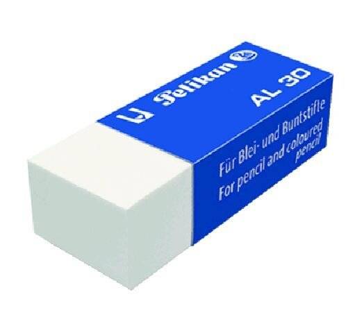Gomma bianca per matita Pelikan AL20 bianco 606046-3