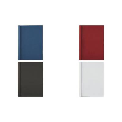 Cartelline termiche Business Line - 3 mm - leather rosso - GBC - scatola 100 pezzi-0
