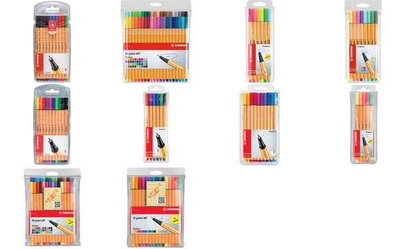 Set di Pennarelli Stabilo Point 88 20 Pezzi Multicolore-1