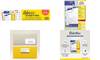 Avery L7160-100 etichetta autoadesiva Rettangolo con angoli arrotondati Permanente Bianco 2100 pezzo[i] (Avery Laser Add