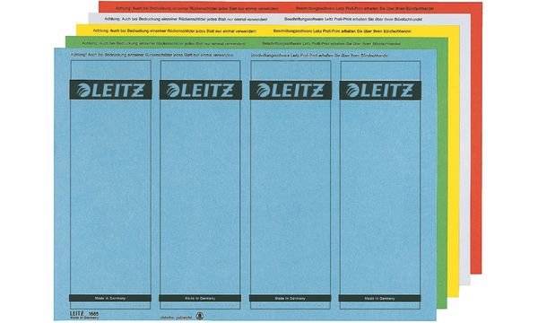 Leitz 16852035 etichetta autoadesiva Rettangolo Blu 100 pz-3
