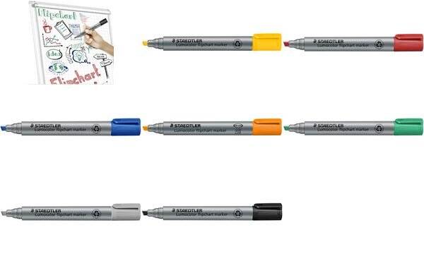 Staedtler 356 B-5. Schreibfarben: Grün, Gehäusematerial: Polypropylen, Strichbreite (min): 2 mm. Menge pro Packung: 1 St-2