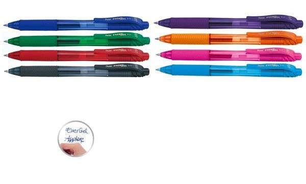 Penna Pentel EnerGel Azzurro 0,7 mm (12 Pezzi)-1