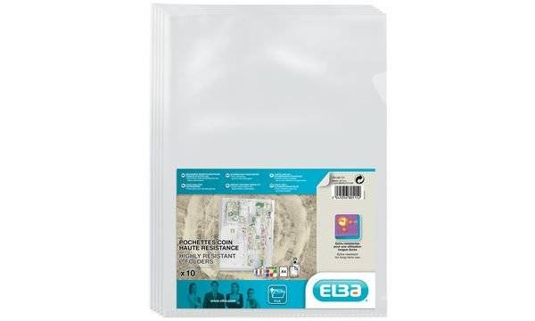 ELBA Sichthüllen, transparent, DIN A4, aus PVC, farblos 0,15 mm - 1 Stück (100206721)-0