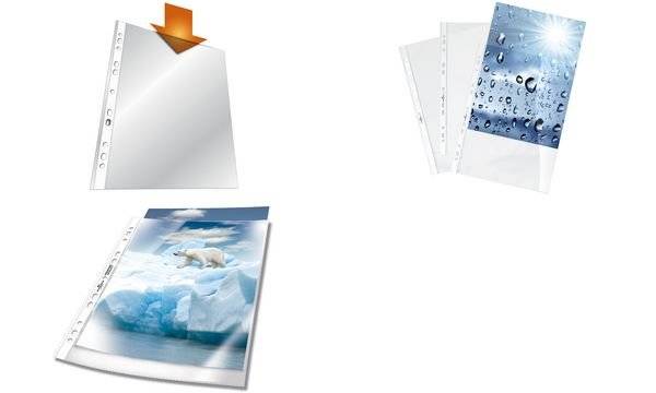 DURABLE Prospekthülle PREMIUM A4 PP Btl. à 100 1 Beutel à 100 St. 268319-1