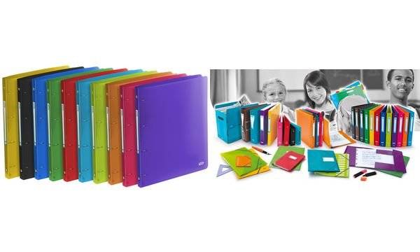 ELBA Ringbuch "ELBA School Life", DIN A4 XL, 4-Ring, PP Rückenbreite: 30 mm, aus starkem Kunststoff, 20 Stück (400014998-1
