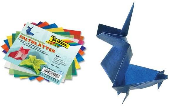 Foglie piegate folia trasparenti 20 x 20 cm foglio 500 multicolore-0