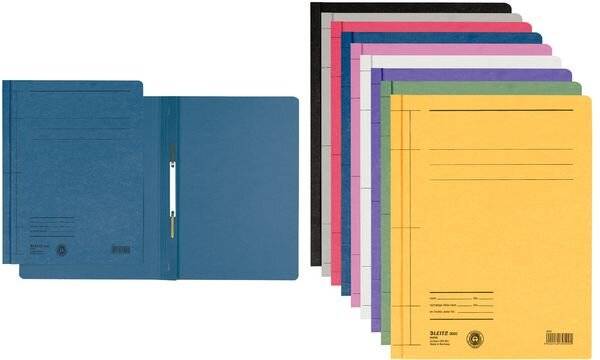 Leitz Cardboard binder, A4, red raccoglitore ad anelli Rosso-3