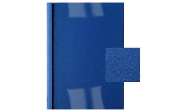 Cartelline termiche Business Line - 1,5 mm - leather blu - GBC - scatola 100 pezzi-1