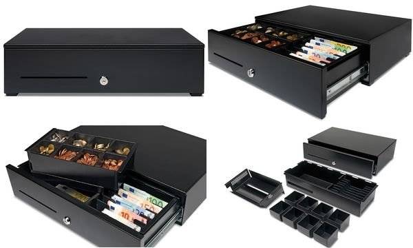 Safescan HD-5030 Cassetto contanti per uso intensivo - 8 Scomparti per monete e banconote - Fino a 2 milioni di aperture-0