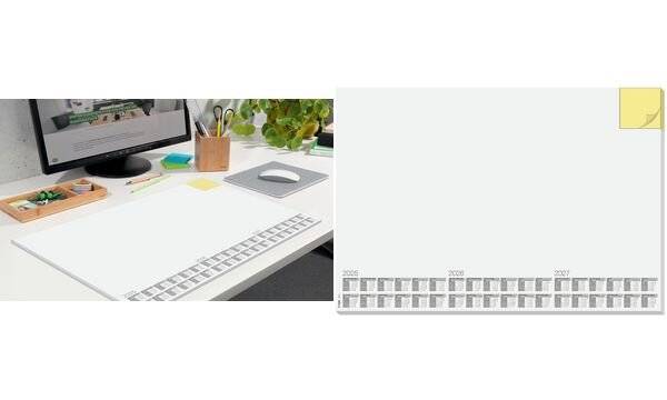 sigel Papier-Schreibunterlage "Time", 595 x 410 mm 30 Blatt, geleimt, mit Wochenplan und Stundeneinteilung (HO350)
