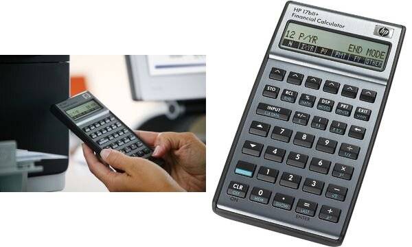Calcolatrice finanziaria HP 17BII+ INT-4