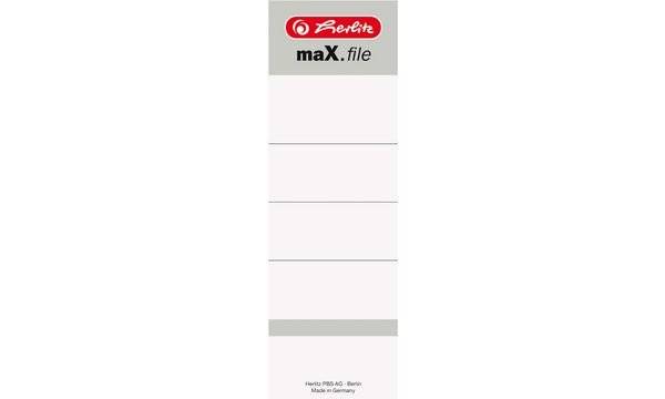 Plug Herlitz per larghezza posteriore di 8,0 cm - bianco-0