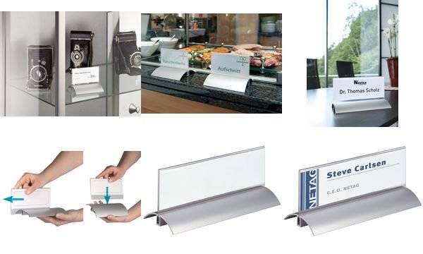 Supporto da tavolo DURABLE Presentatore da scrivania Durevole 6,1x15 15,0 x 8,5 x 6,1 cm-1