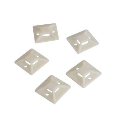 LogiLink KAB0044 Supporto per fascetta Beige 50pezzo(i) organizer per cavi-0