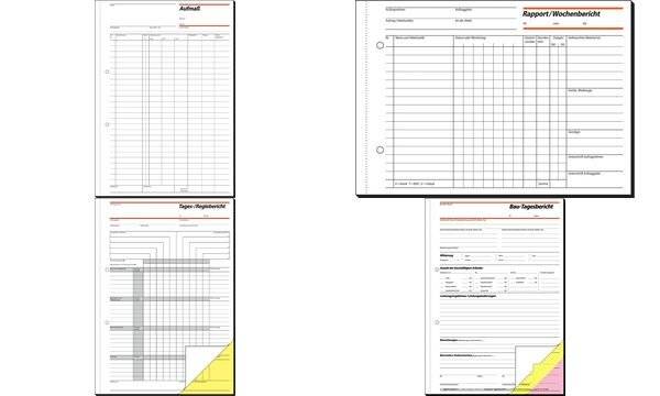 Sigel Rapport/Regeranicht Form Book RP510 - 1 x 100 fogli-7