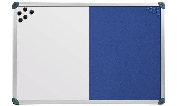 Nobo Lavagna combinata Classic in feltro/acciaio laccato 1200x900 (Nobo 1902258
