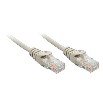 LINDY 48369 RJ45 Cavo di rete, cavo patch CAT 5e U/UTP 20.00 m Grigio 1 pz.-2